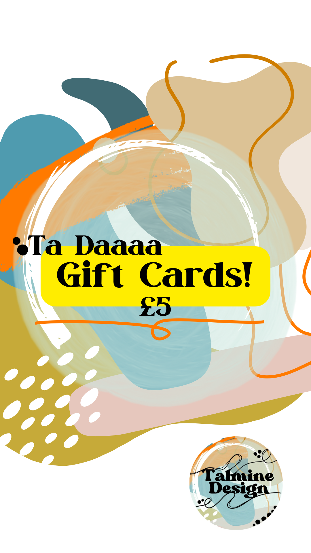 Talmine Design Gift Cards