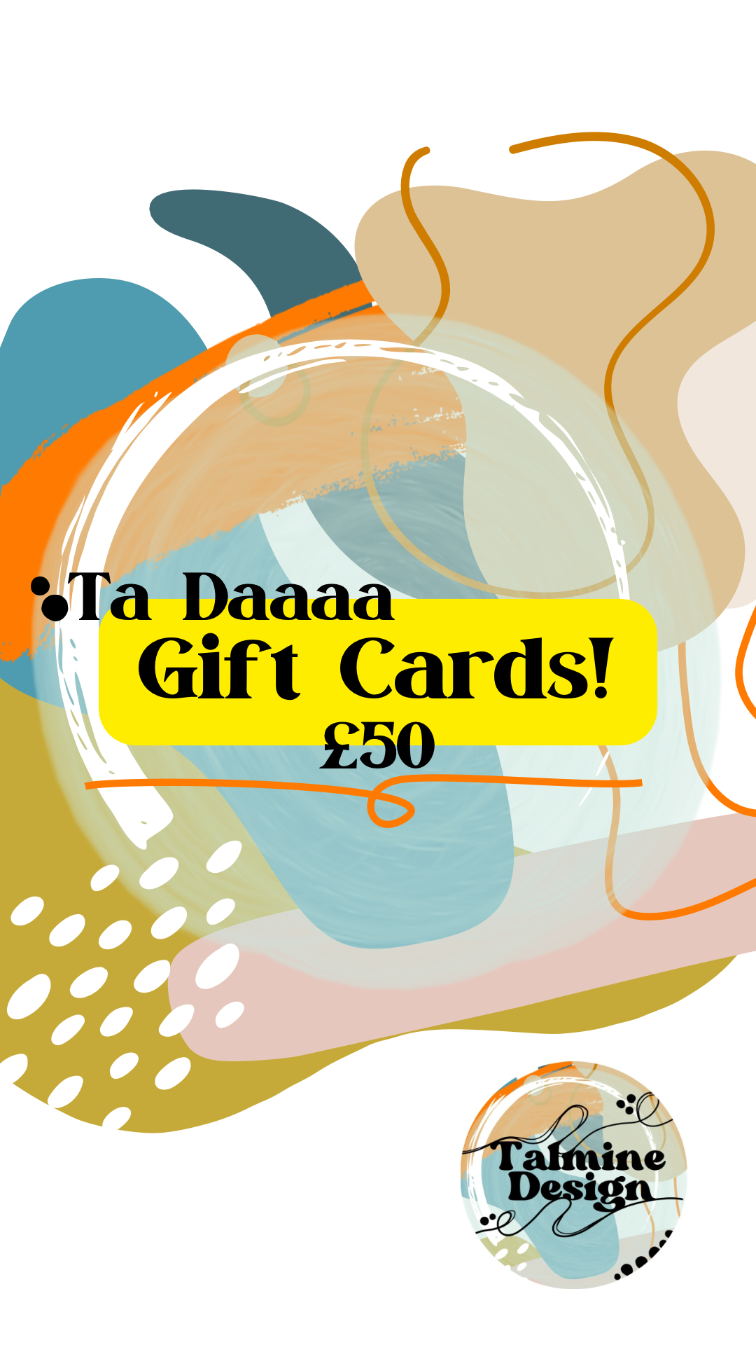 Talmine Design Gift Cards